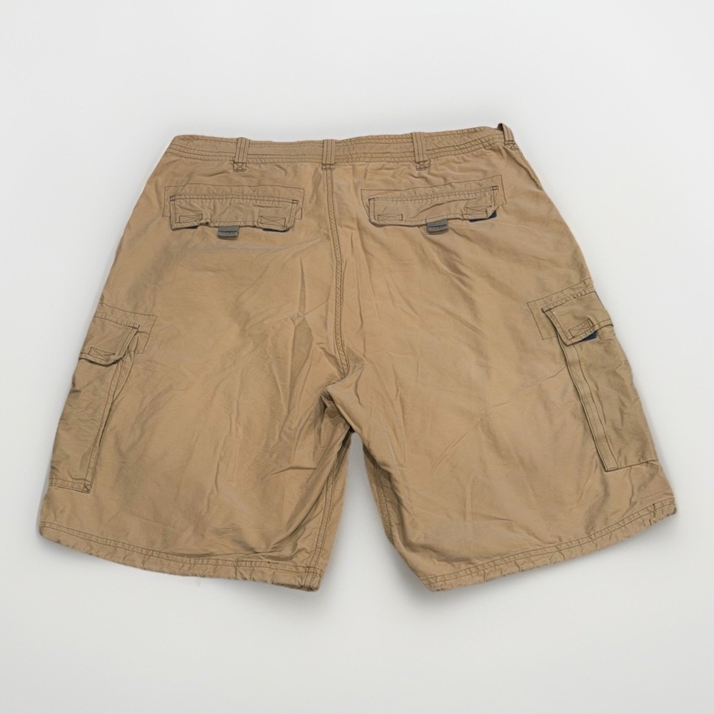 Vtg Abercrombie‎ & Fitch Paratrooper Cargo Shorts Men's L Y2K Grunge 90s Skater - Picture 13 of 13